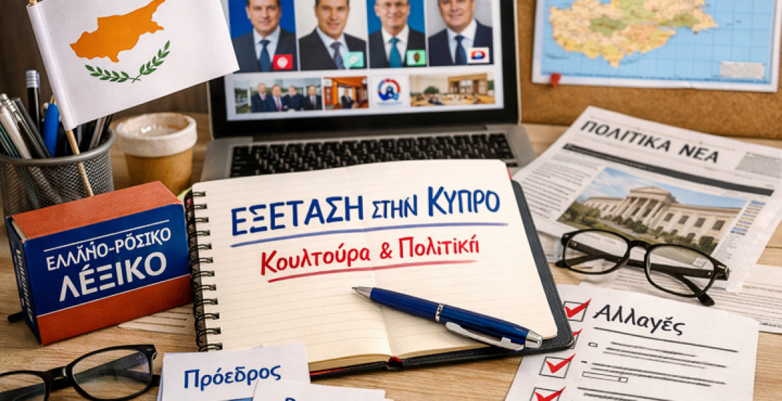 Экзамен на Кипре по культуре и политике